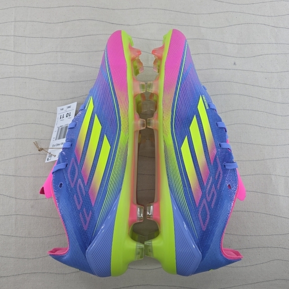 Adidas Mens Adizero F50 Pro FG Celestial Victory Pack Purple Cleats IE1285 Sz 10 main image 11
